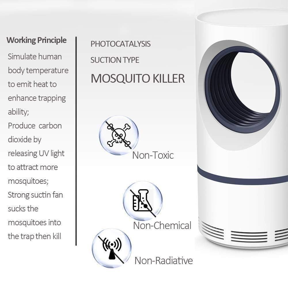 Eco-Friendly USB Mosquito Killer Lamp – Safe, Silent & Effective Protection for Your Family