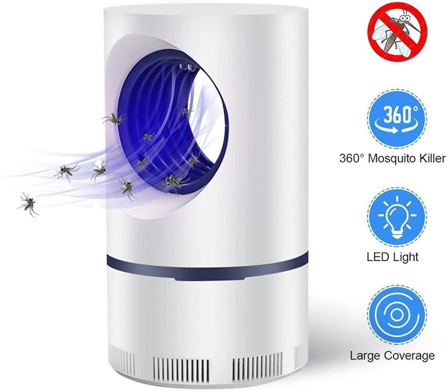 Eco-Friendly USB Mosquito Killer Lamp – Safe, Silent & Effective Protection for Your Family