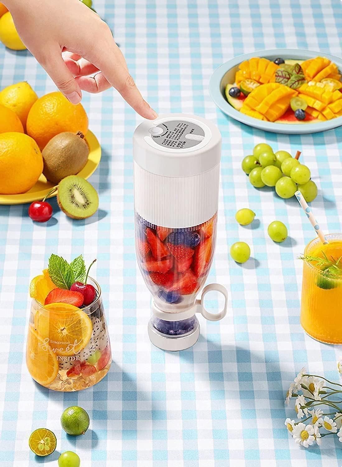 Portable Electric Mini Juicer Blender Bottle