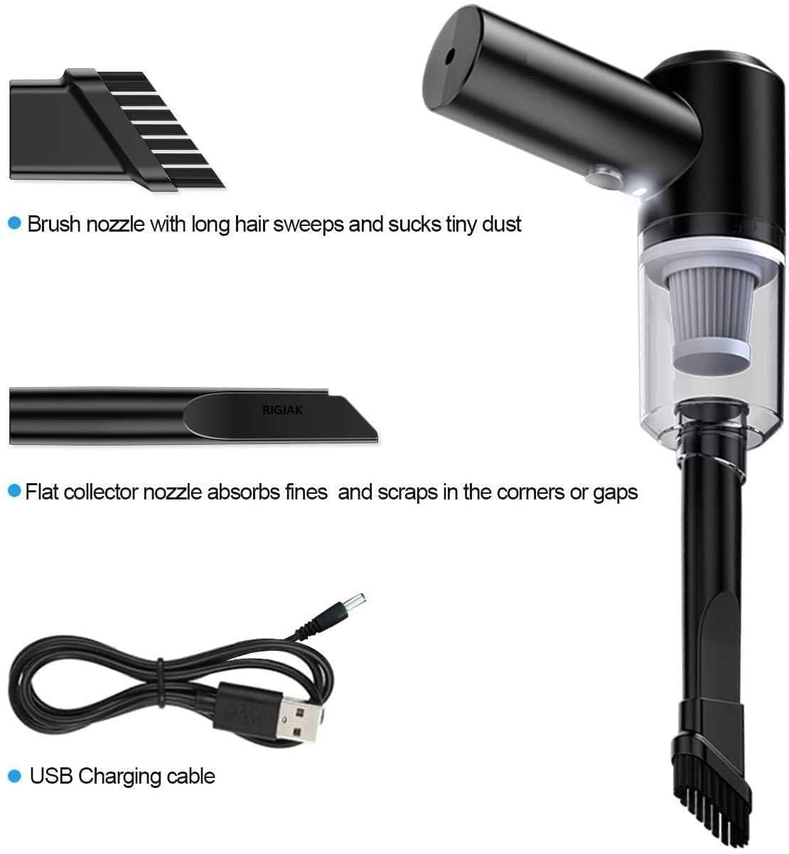 Portable Air Duster & Wireless Vacuum Cleaner – 2-in-1 Smart Cleaning Tool