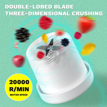 Portable Electric Mini Juicer Blender Bottle