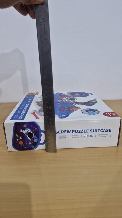 3D Screw Puzzle Box – STEM Drill Tool Set for Kids | Educational Construction Toy